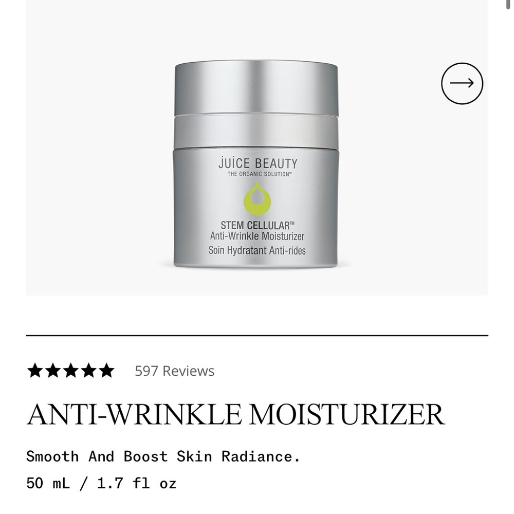 Juice Beauty Stem Cellular Moisturizer - Gray